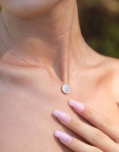 Yeni Taşlı Kolye - (1)